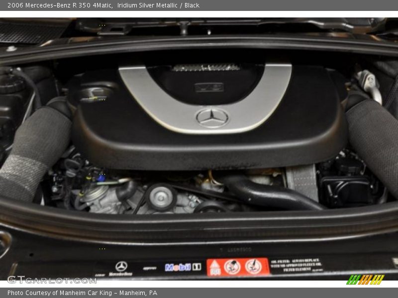 Iridium Silver Metallic / Black 2006 Mercedes-Benz R 350 4Matic