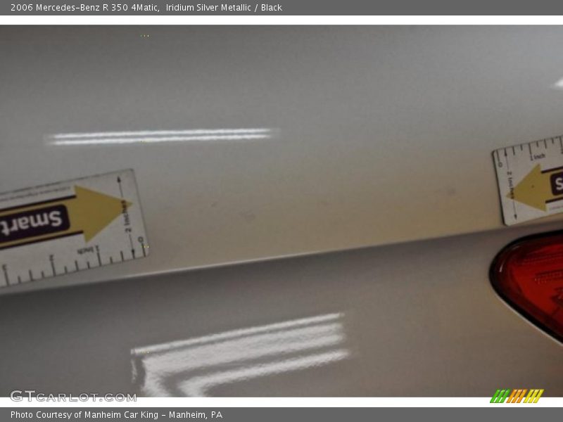 Iridium Silver Metallic / Black 2006 Mercedes-Benz R 350 4Matic