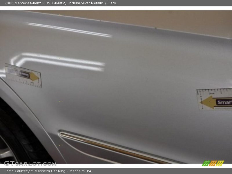 Iridium Silver Metallic / Black 2006 Mercedes-Benz R 350 4Matic