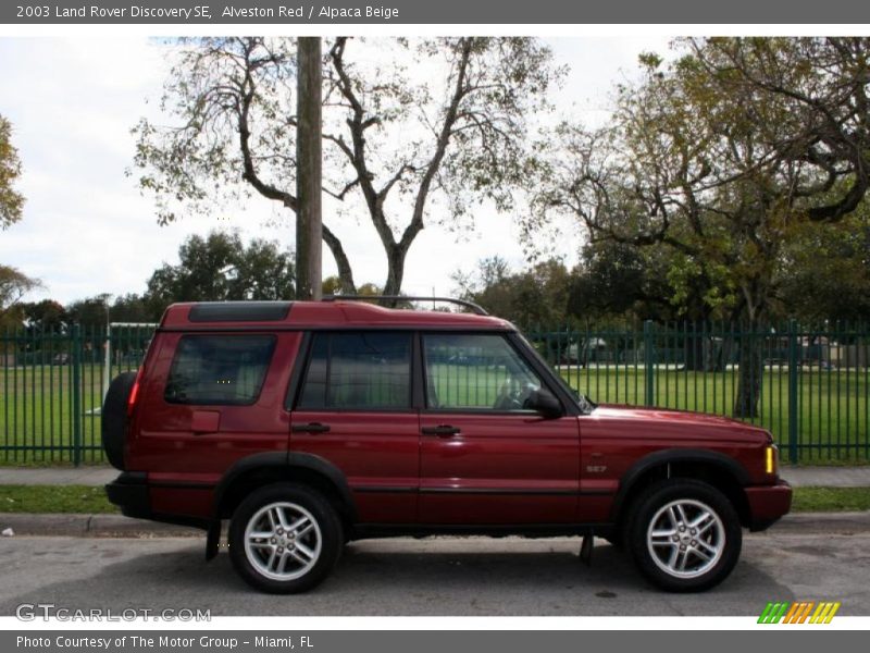 Alveston Red / Alpaca Beige 2003 Land Rover Discovery SE
