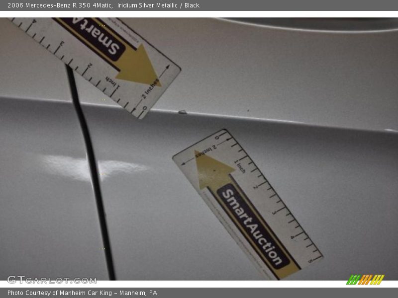 Iridium Silver Metallic / Black 2006 Mercedes-Benz R 350 4Matic