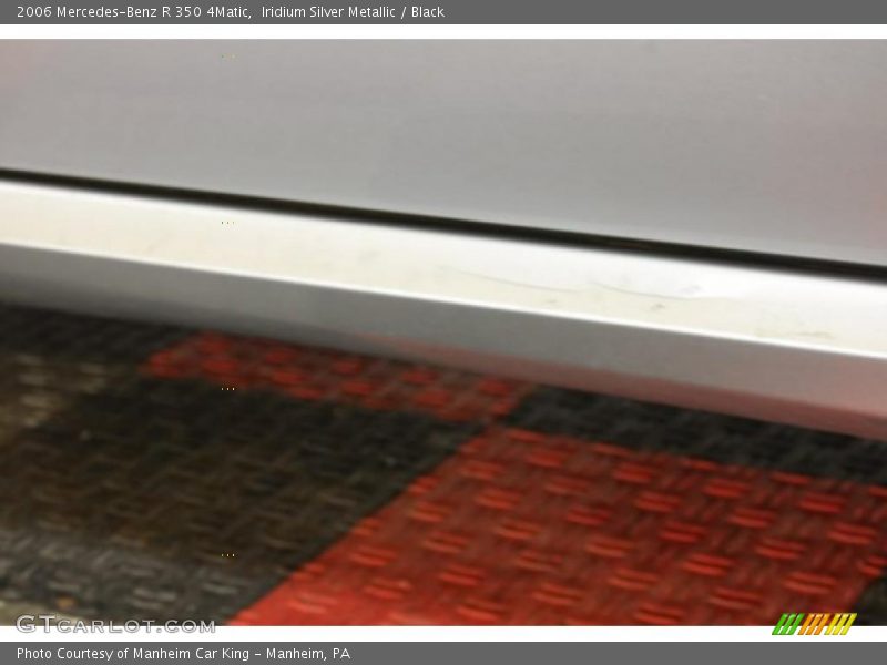Iridium Silver Metallic / Black 2006 Mercedes-Benz R 350 4Matic