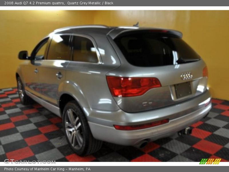 Quartz Grey Metallic / Black 2008 Audi Q7 4.2 Premium quattro