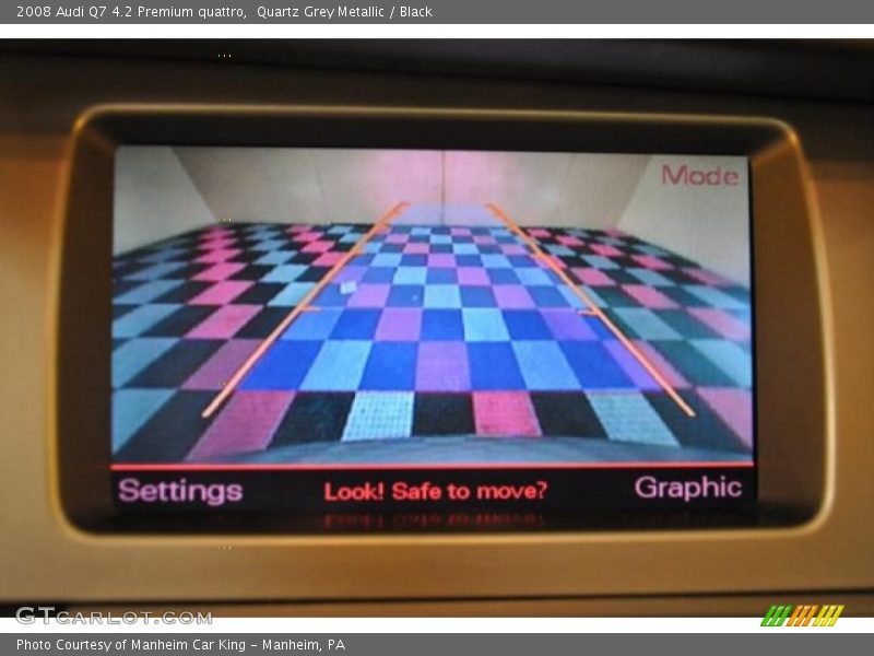 Quartz Grey Metallic / Black 2008 Audi Q7 4.2 Premium quattro