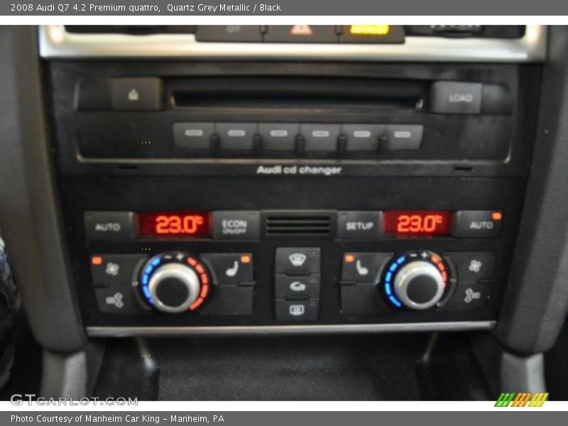 Quartz Grey Metallic / Black 2008 Audi Q7 4.2 Premium quattro