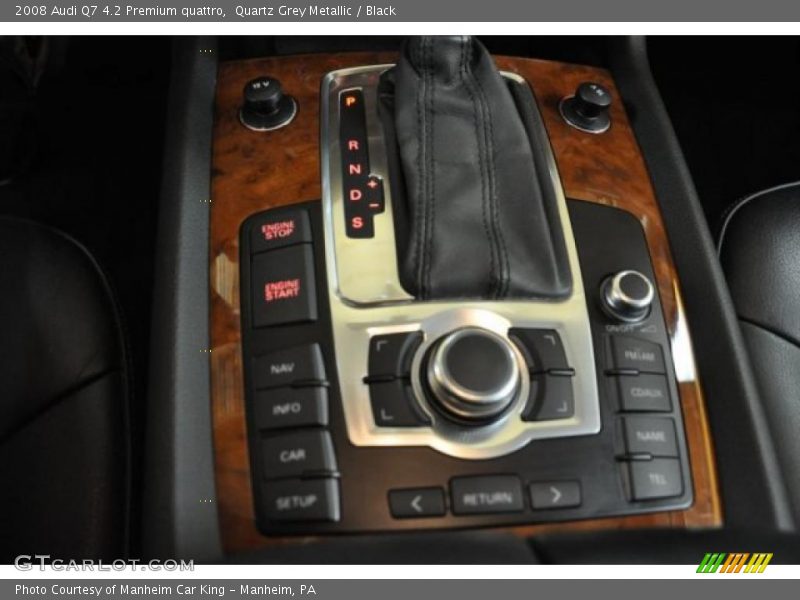 Quartz Grey Metallic / Black 2008 Audi Q7 4.2 Premium quattro