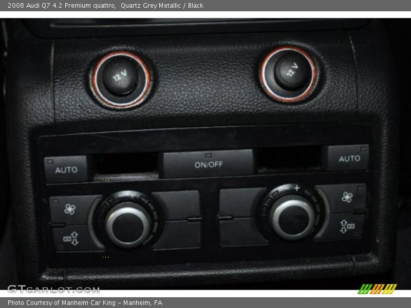 Quartz Grey Metallic / Black 2008 Audi Q7 4.2 Premium quattro