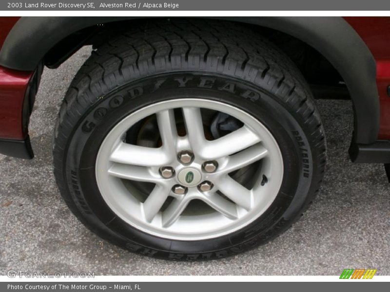Alveston Red / Alpaca Beige 2003 Land Rover Discovery SE