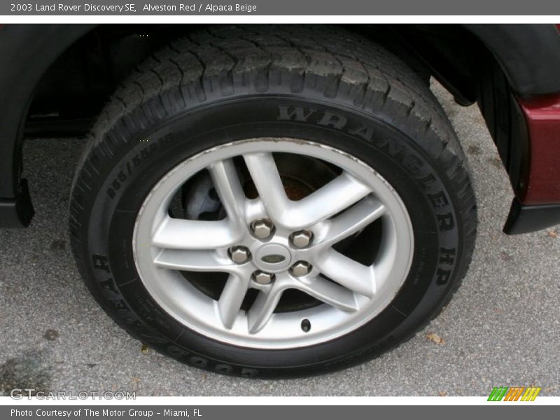 Alveston Red / Alpaca Beige 2003 Land Rover Discovery SE