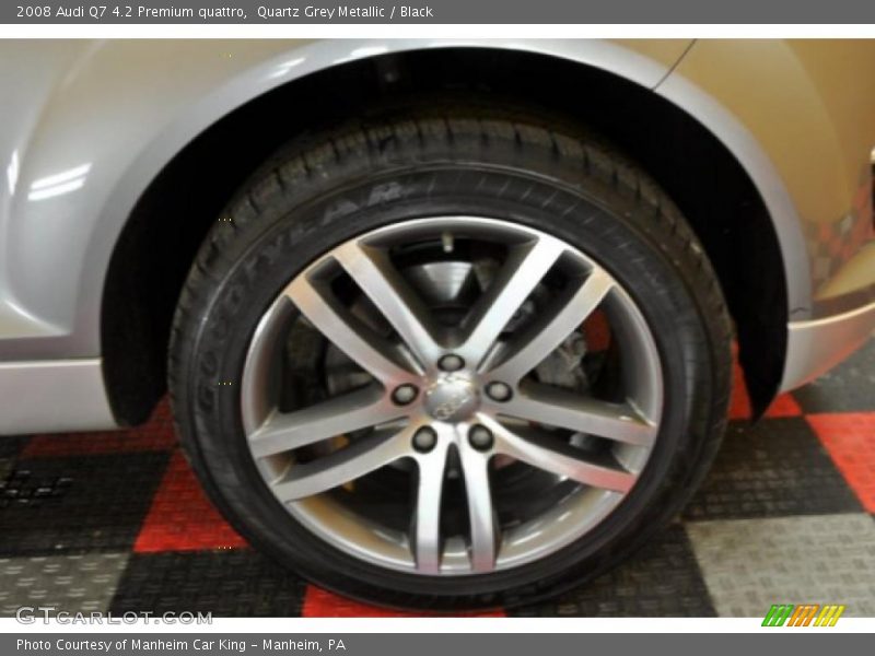 Quartz Grey Metallic / Black 2008 Audi Q7 4.2 Premium quattro