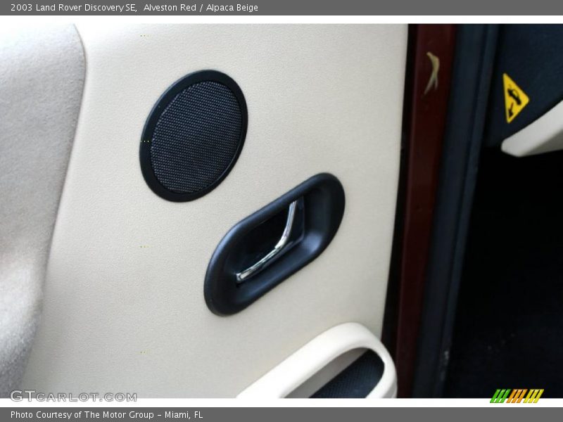 Alveston Red / Alpaca Beige 2003 Land Rover Discovery SE