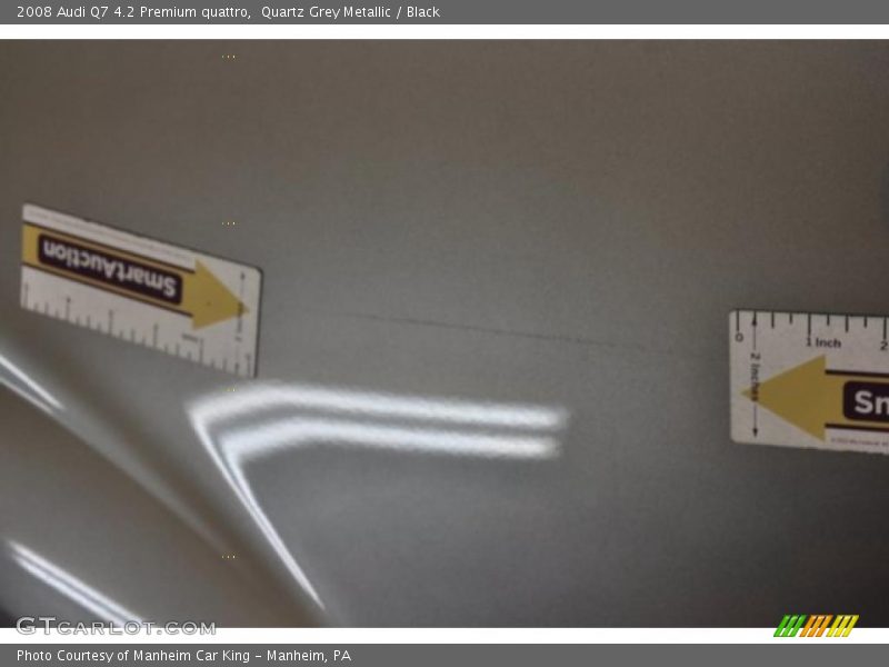 Quartz Grey Metallic / Black 2008 Audi Q7 4.2 Premium quattro
