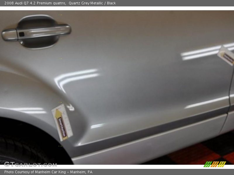 Quartz Grey Metallic / Black 2008 Audi Q7 4.2 Premium quattro