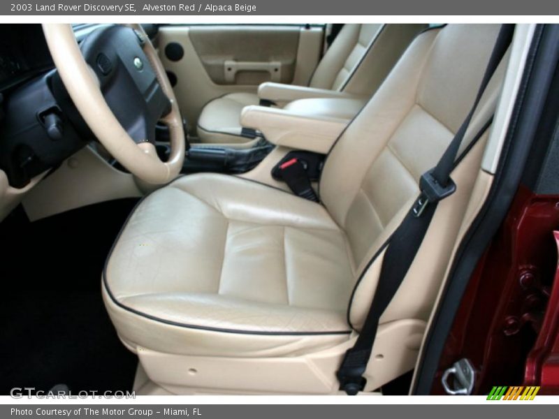 Alveston Red / Alpaca Beige 2003 Land Rover Discovery SE
