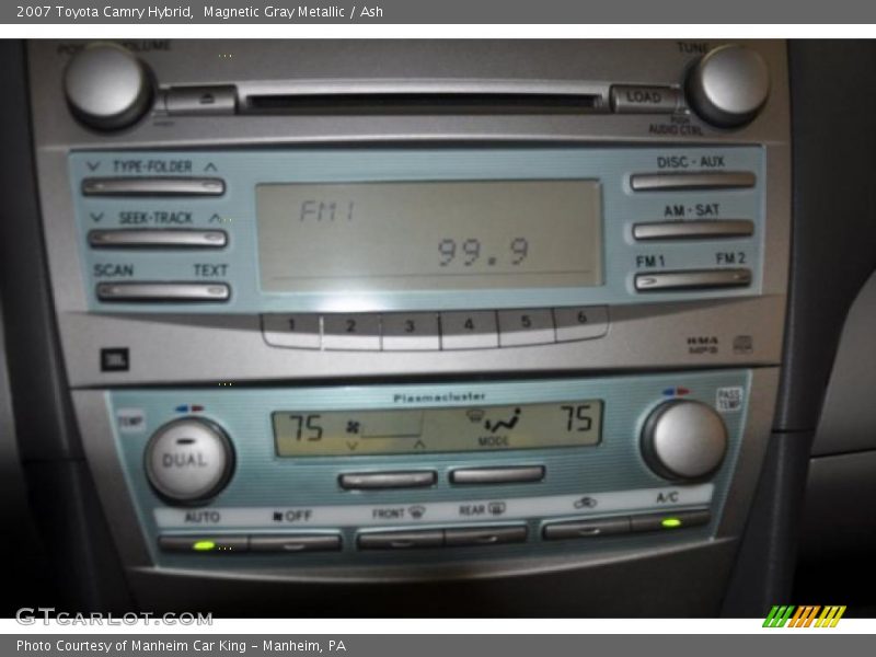 Magnetic Gray Metallic / Ash 2007 Toyota Camry Hybrid