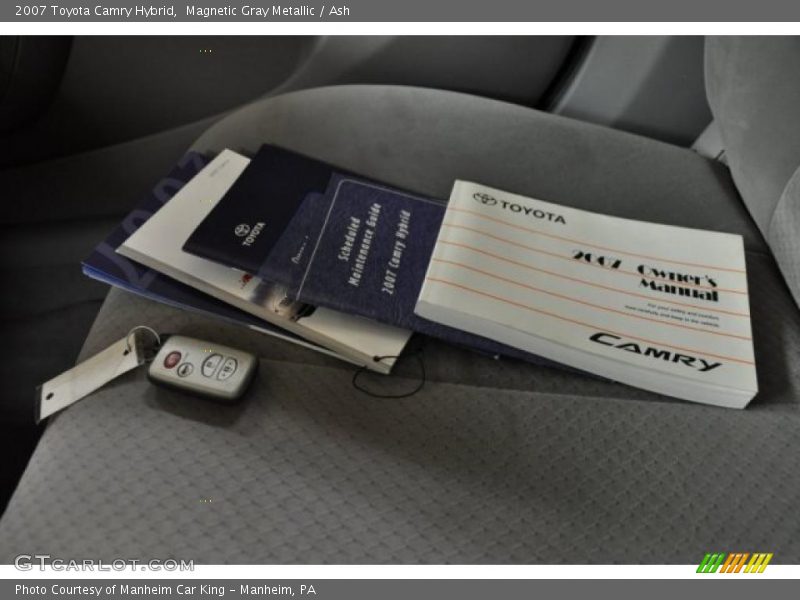 Magnetic Gray Metallic / Ash 2007 Toyota Camry Hybrid