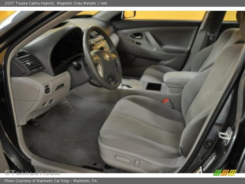 Magnetic Gray Metallic / Ash 2007 Toyota Camry Hybrid
