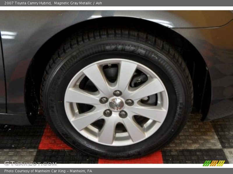 Magnetic Gray Metallic / Ash 2007 Toyota Camry Hybrid