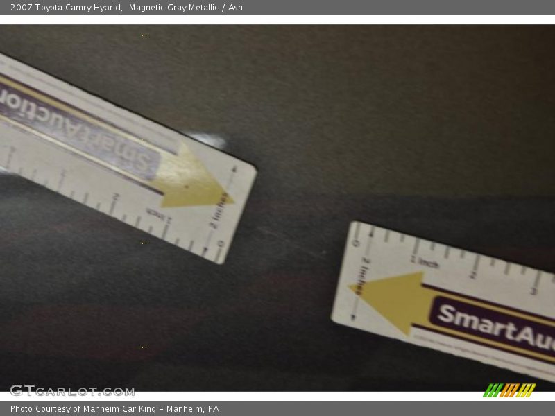 Magnetic Gray Metallic / Ash 2007 Toyota Camry Hybrid