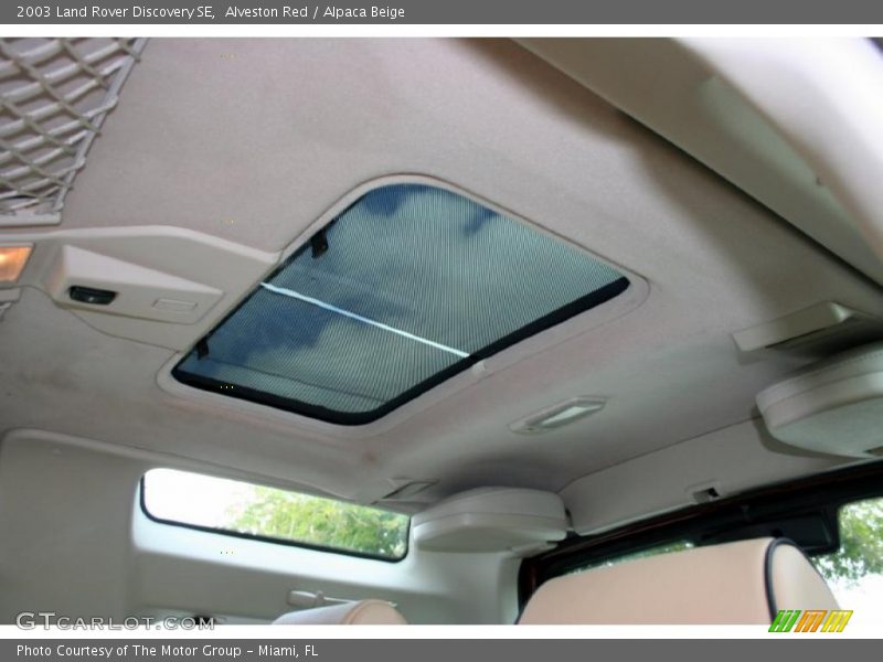 Alveston Red / Alpaca Beige 2003 Land Rover Discovery SE