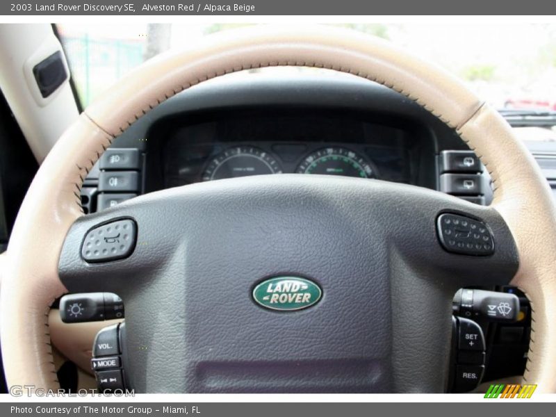 Alveston Red / Alpaca Beige 2003 Land Rover Discovery SE