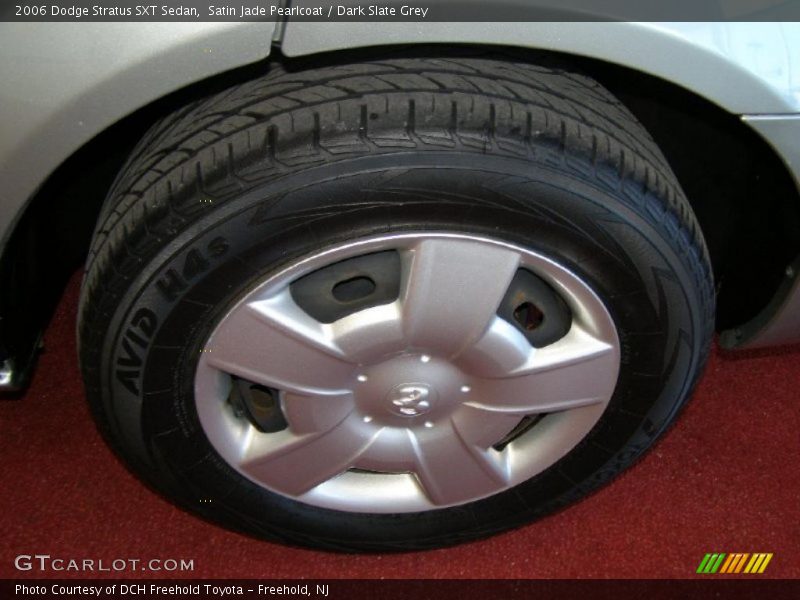 Satin Jade Pearlcoat / Dark Slate Grey 2006 Dodge Stratus SXT Sedan