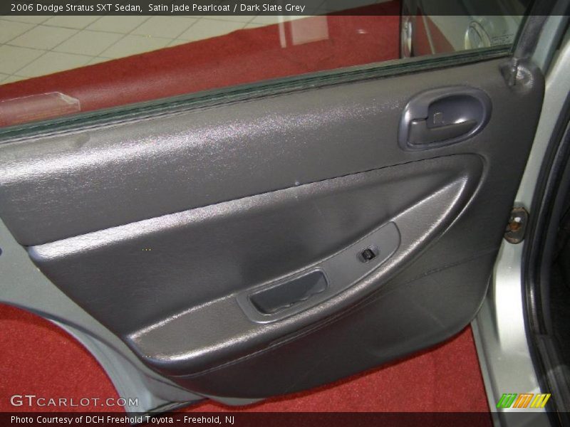 Satin Jade Pearlcoat / Dark Slate Grey 2006 Dodge Stratus SXT Sedan