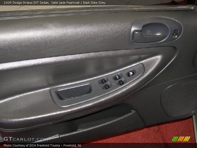 Satin Jade Pearlcoat / Dark Slate Grey 2006 Dodge Stratus SXT Sedan