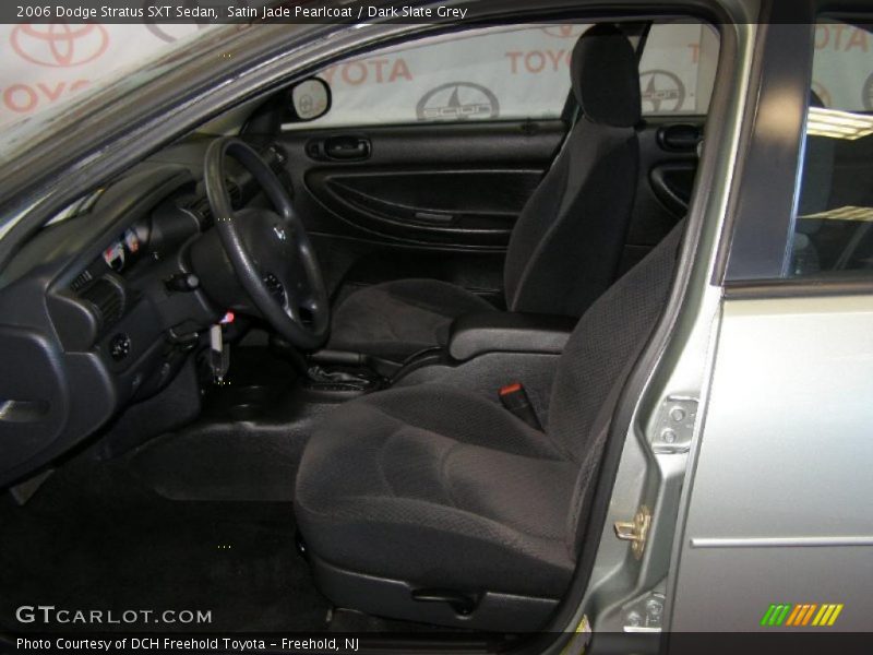 Satin Jade Pearlcoat / Dark Slate Grey 2006 Dodge Stratus SXT Sedan