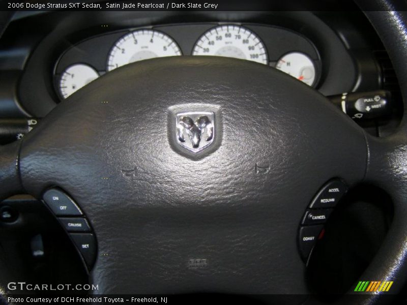 Satin Jade Pearlcoat / Dark Slate Grey 2006 Dodge Stratus SXT Sedan