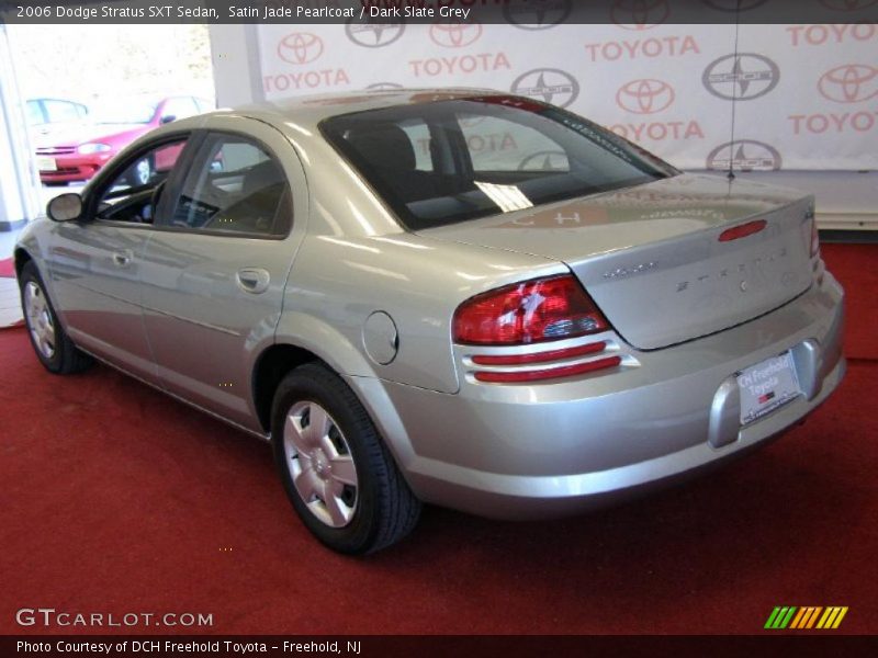 Satin Jade Pearlcoat / Dark Slate Grey 2006 Dodge Stratus SXT Sedan