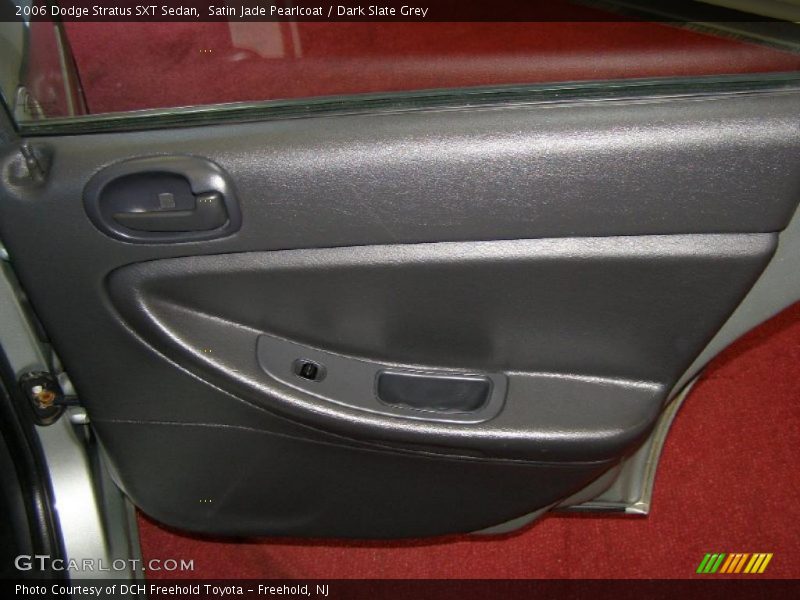 Satin Jade Pearlcoat / Dark Slate Grey 2006 Dodge Stratus SXT Sedan