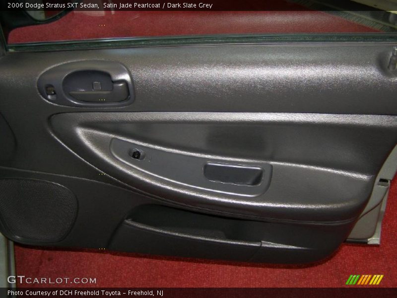Satin Jade Pearlcoat / Dark Slate Grey 2006 Dodge Stratus SXT Sedan