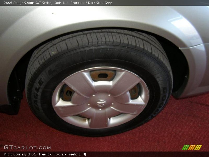 Satin Jade Pearlcoat / Dark Slate Grey 2006 Dodge Stratus SXT Sedan