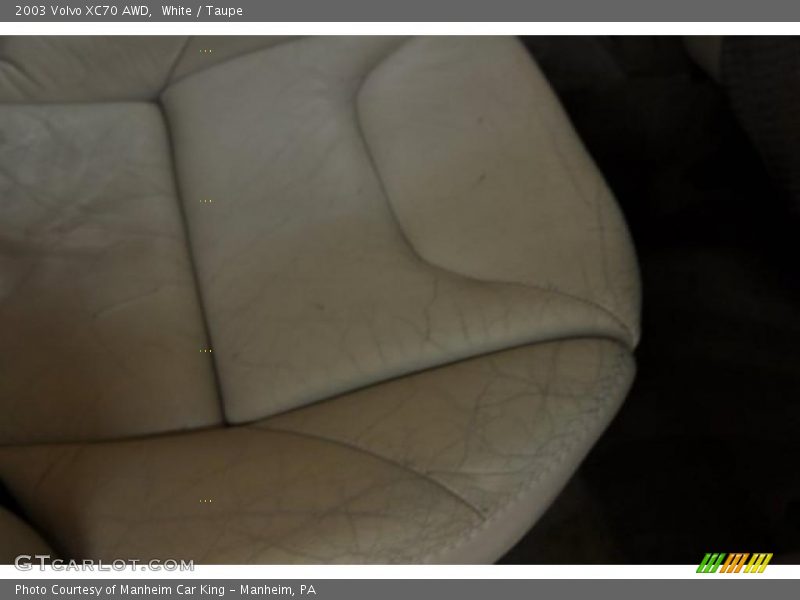 White / Taupe 2003 Volvo XC70 AWD