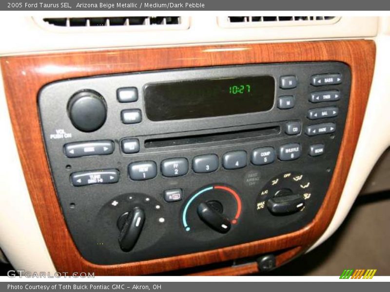 Controls of 2005 Taurus SEL
