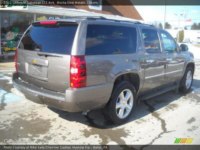 Mocha Steel Metallic / Ebony 2011 Chevrolet Suburban LTZ 4x4