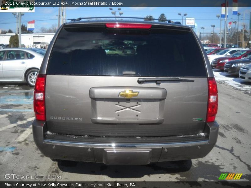 Mocha Steel Metallic / Ebony 2011 Chevrolet Suburban LTZ 4x4