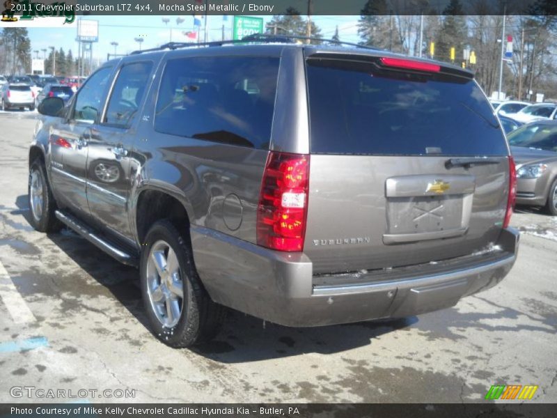 Mocha Steel Metallic / Ebony 2011 Chevrolet Suburban LTZ 4x4