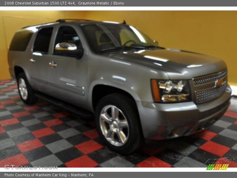 Graystone Metallic / Ebony 2008 Chevrolet Suburban 1500 LTZ 4x4