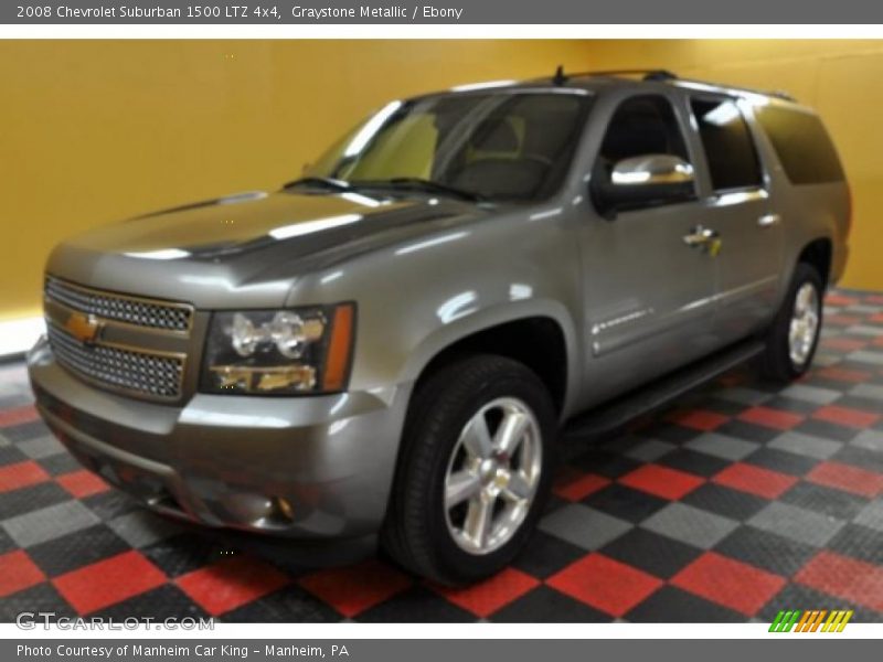 Graystone Metallic / Ebony 2008 Chevrolet Suburban 1500 LTZ 4x4