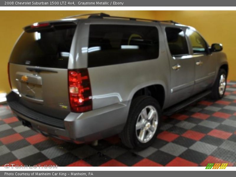 Graystone Metallic / Ebony 2008 Chevrolet Suburban 1500 LTZ 4x4