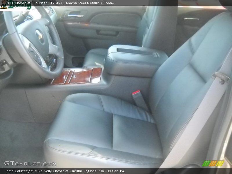 Mocha Steel Metallic / Ebony 2011 Chevrolet Suburban LTZ 4x4
