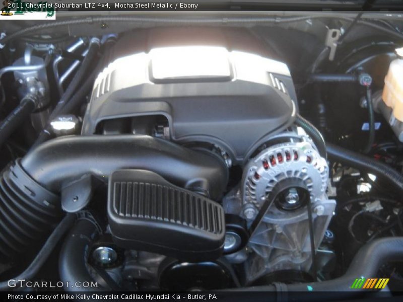 Mocha Steel Metallic / Ebony 2011 Chevrolet Suburban LTZ 4x4