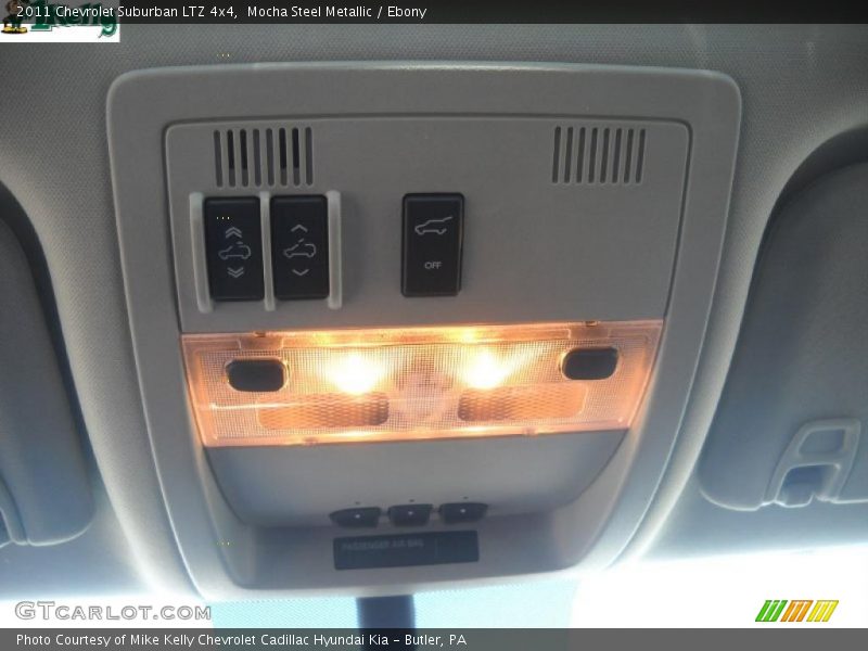 Mocha Steel Metallic / Ebony 2011 Chevrolet Suburban LTZ 4x4