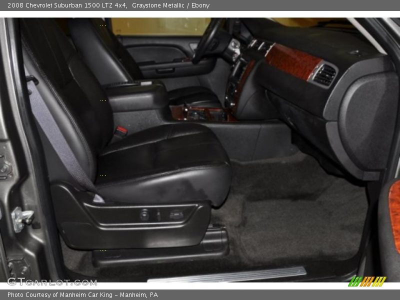 Graystone Metallic / Ebony 2008 Chevrolet Suburban 1500 LTZ 4x4