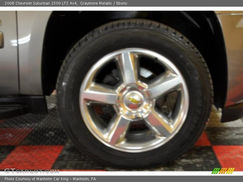 Graystone Metallic / Ebony 2008 Chevrolet Suburban 1500 LTZ 4x4