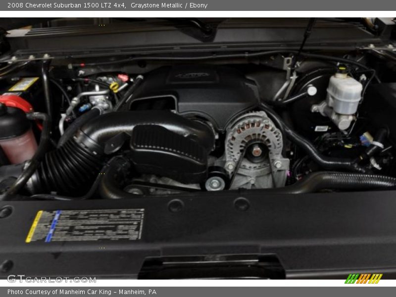 Graystone Metallic / Ebony 2008 Chevrolet Suburban 1500 LTZ 4x4