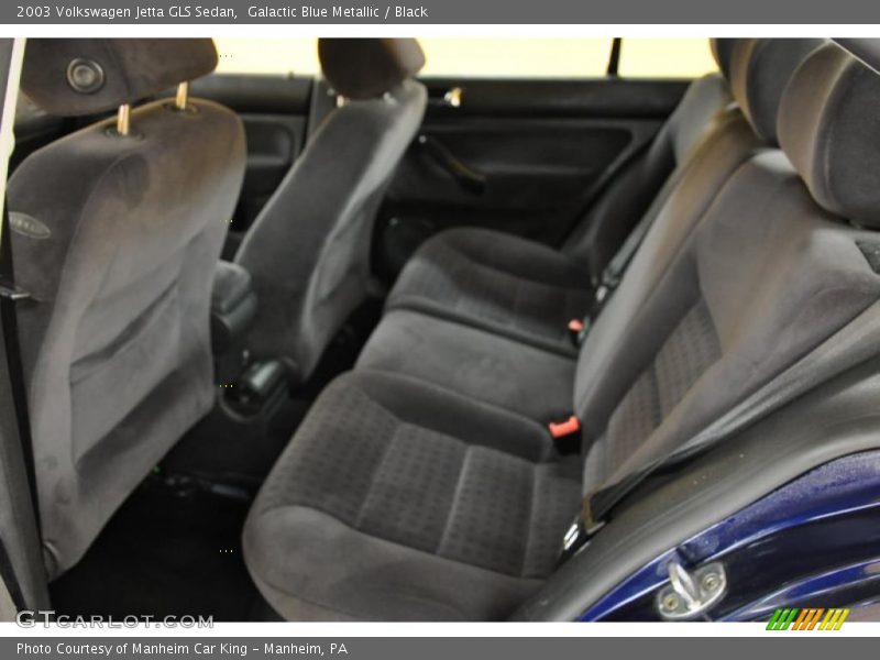 Galactic Blue Metallic / Black 2003 Volkswagen Jetta GLS Sedan