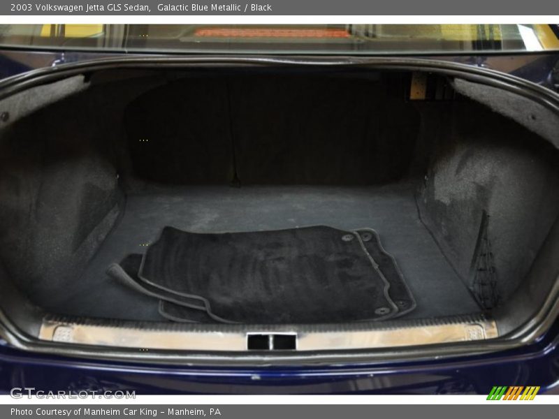 Galactic Blue Metallic / Black 2003 Volkswagen Jetta GLS Sedan